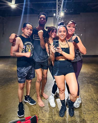 Boxing round two 🫡 Squad up 🥊 What do you do for fitness? My week’s filled with lifting and a class or two. It’s been fun try...