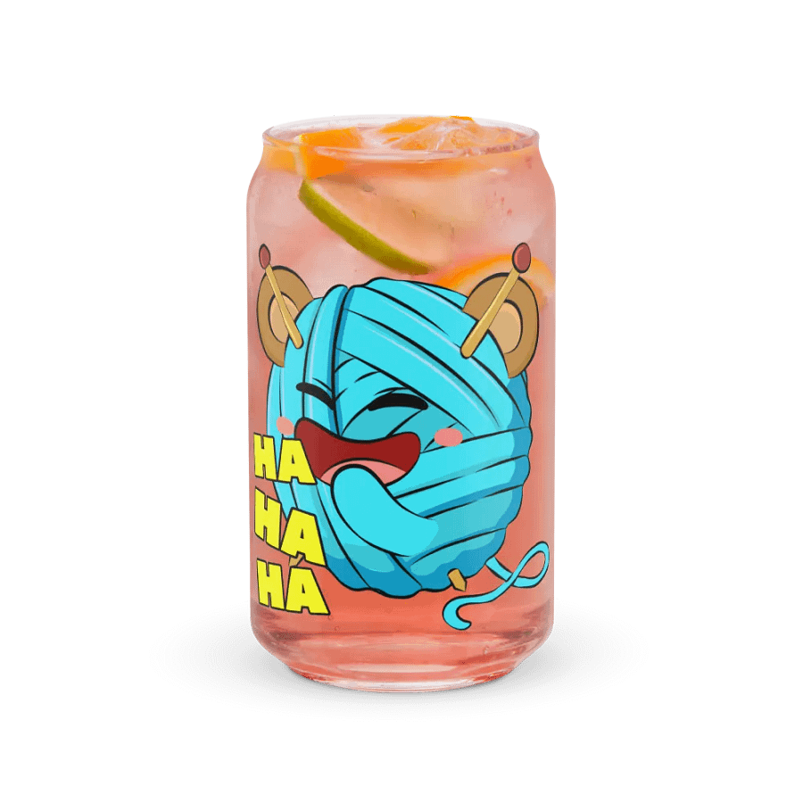 Emote-Lachen-Glas-16oz product image (37)
