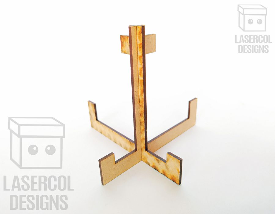 Easel Plate Stand Set 4 - Laser Cut Files product image (5)