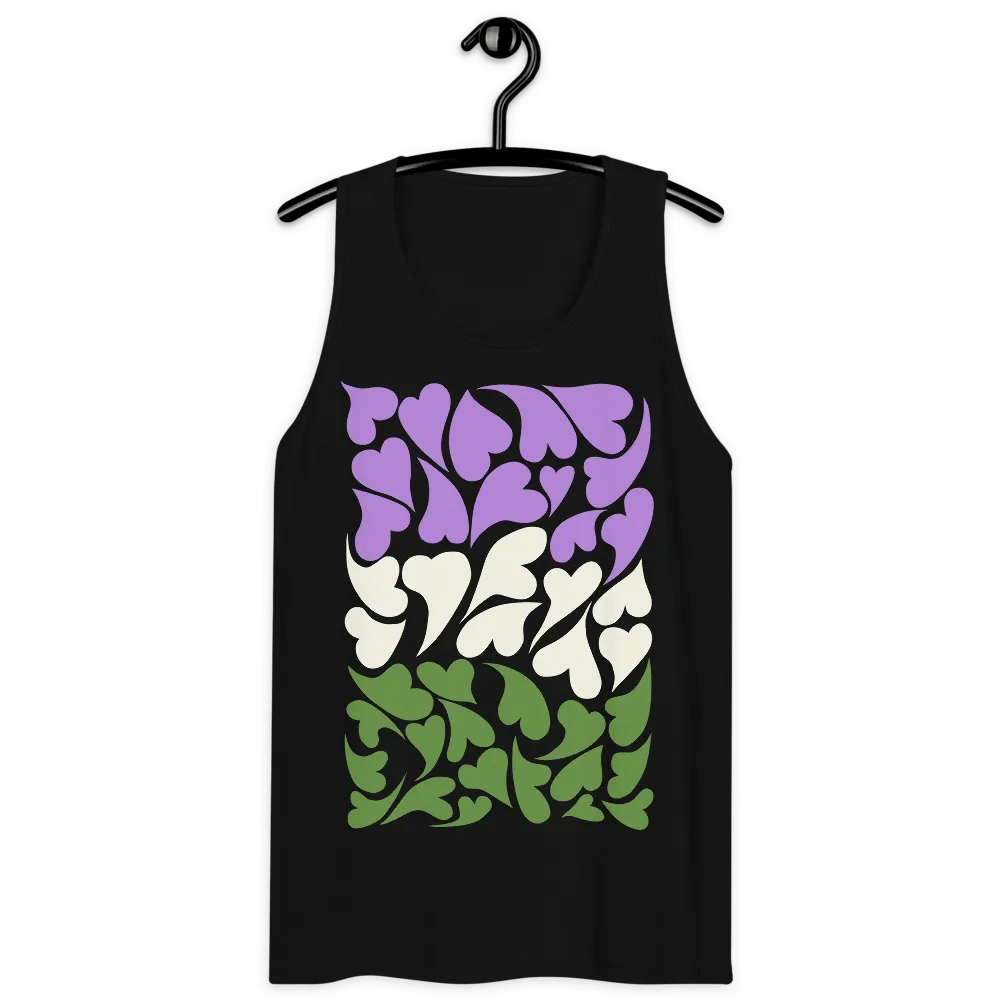 Nestled PRIDE Genderqueer Tank Top product image (12)