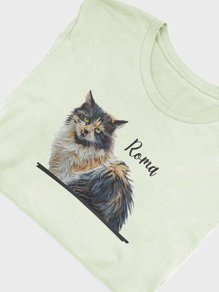 YOUR CAT! / T-SHIRT WITH PERSONALIZED NAME II product image (1)