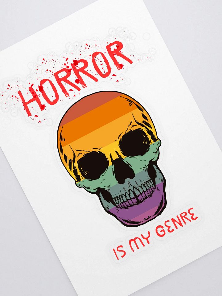 Horror is my Genre Sticker product image (1)