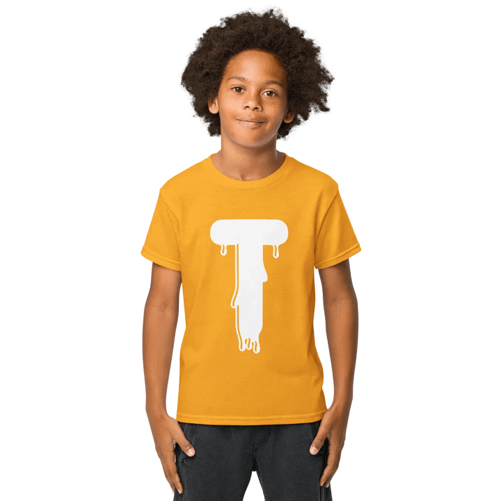 Melting Alphabet | Letter T | Youth Sports Tee product image (33)