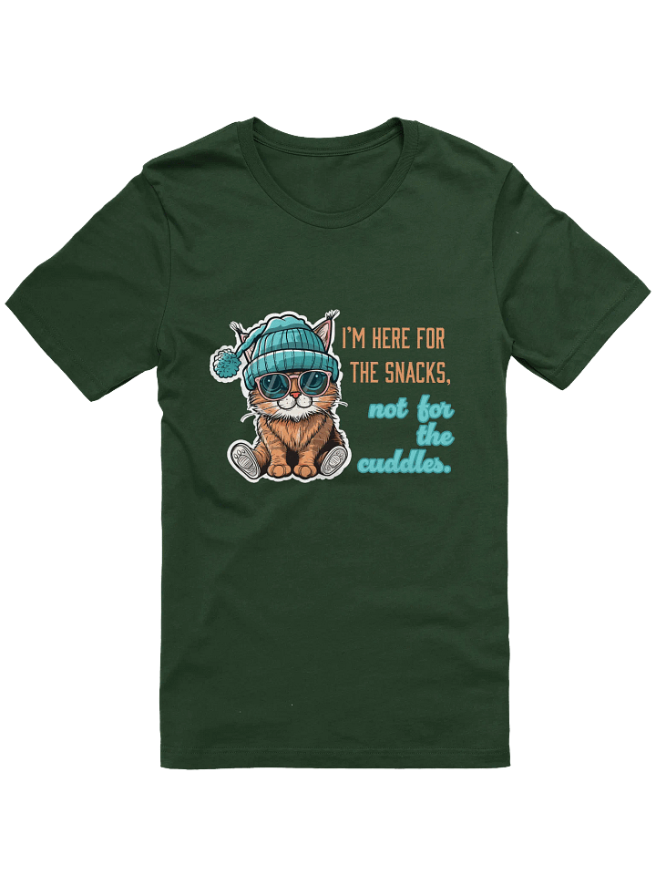 Snack Lover Cat T-Shirt product image (1)