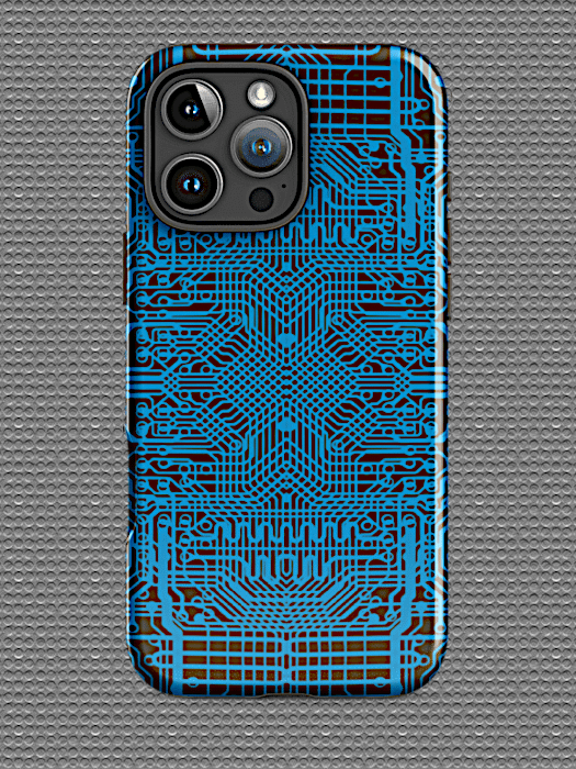 DigiCirc iPhone Case – Futuristic Circuit Board Design product image (3)