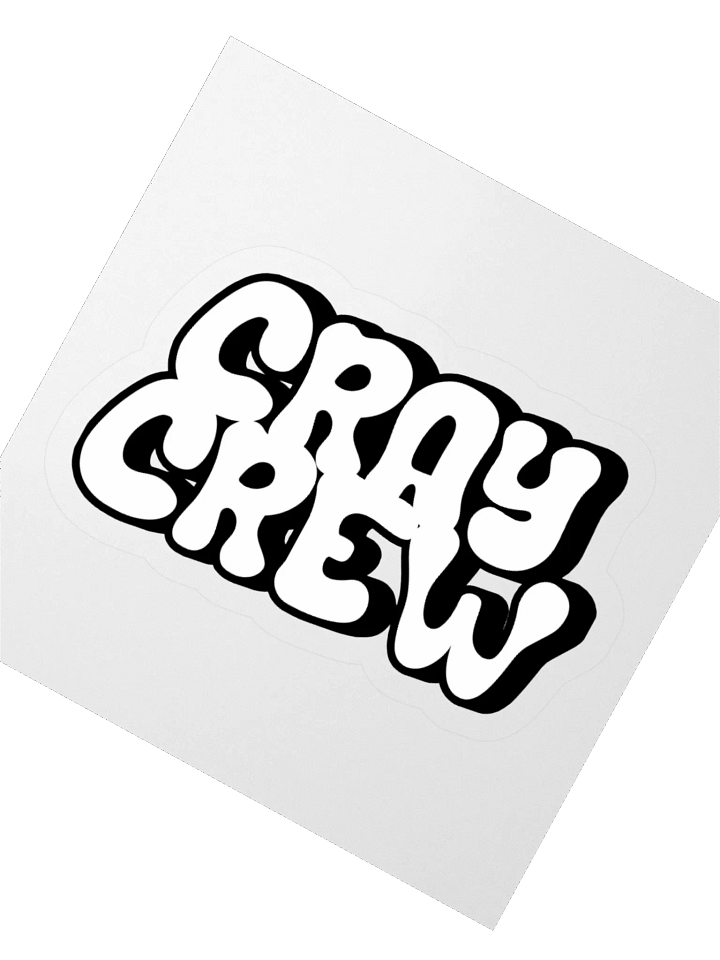 CRAY CREW Kiss Cut Stickers product image (4)