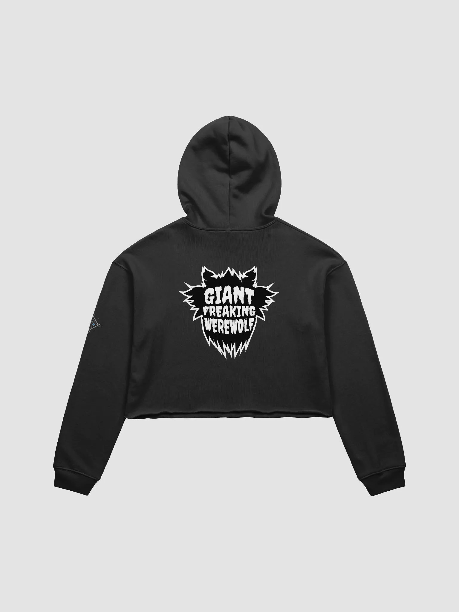 Giant Freaking Werewolf Crop Hoodie product image (2)