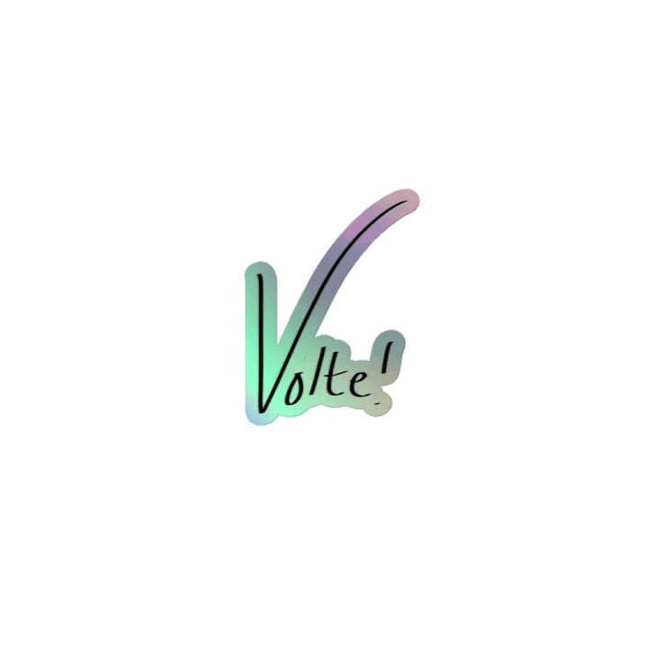 Volte Signature Holographic Sticker! product image (1)