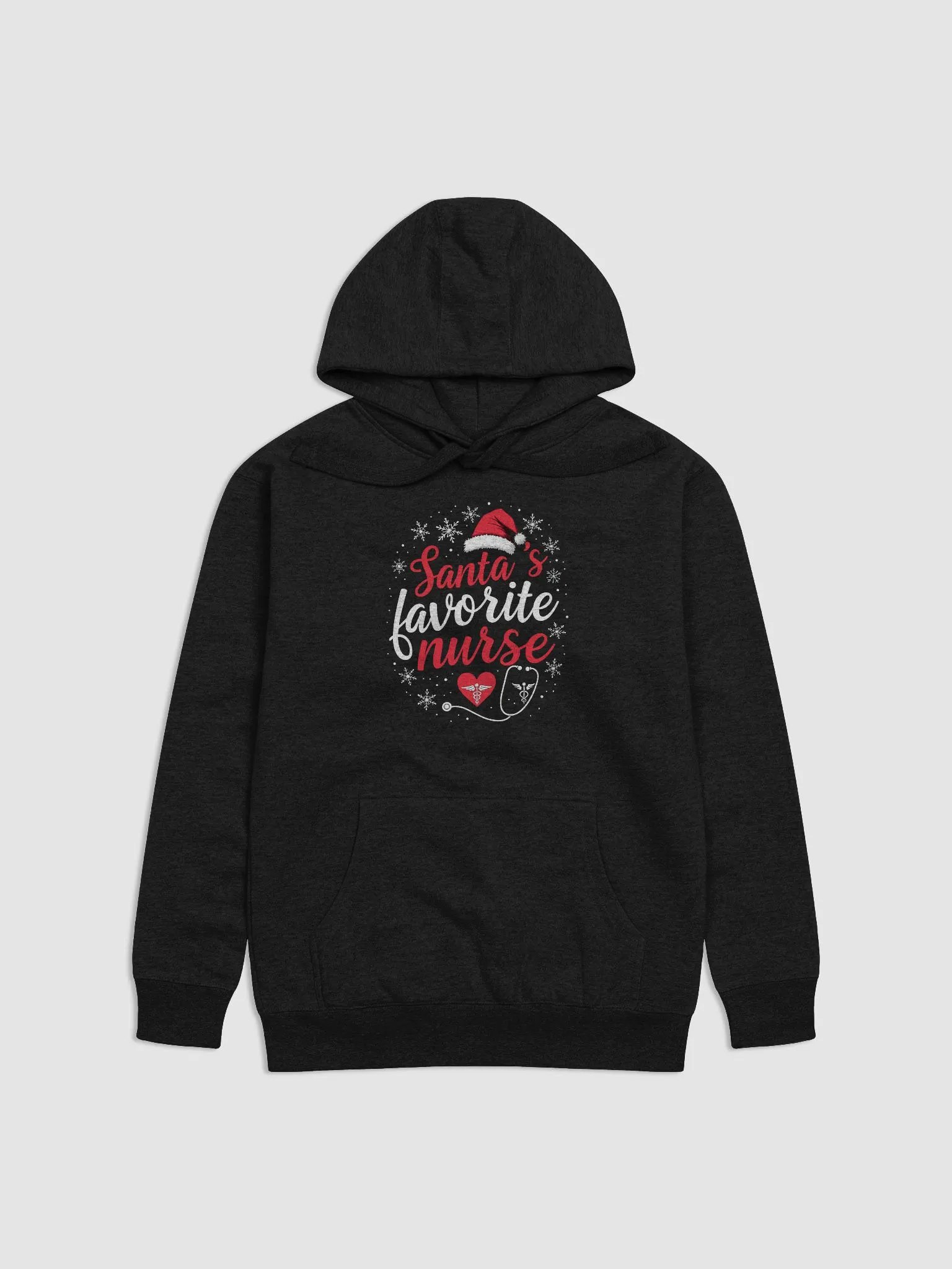 Santa's Favorite Nurse Premium Hoodie product image (11)