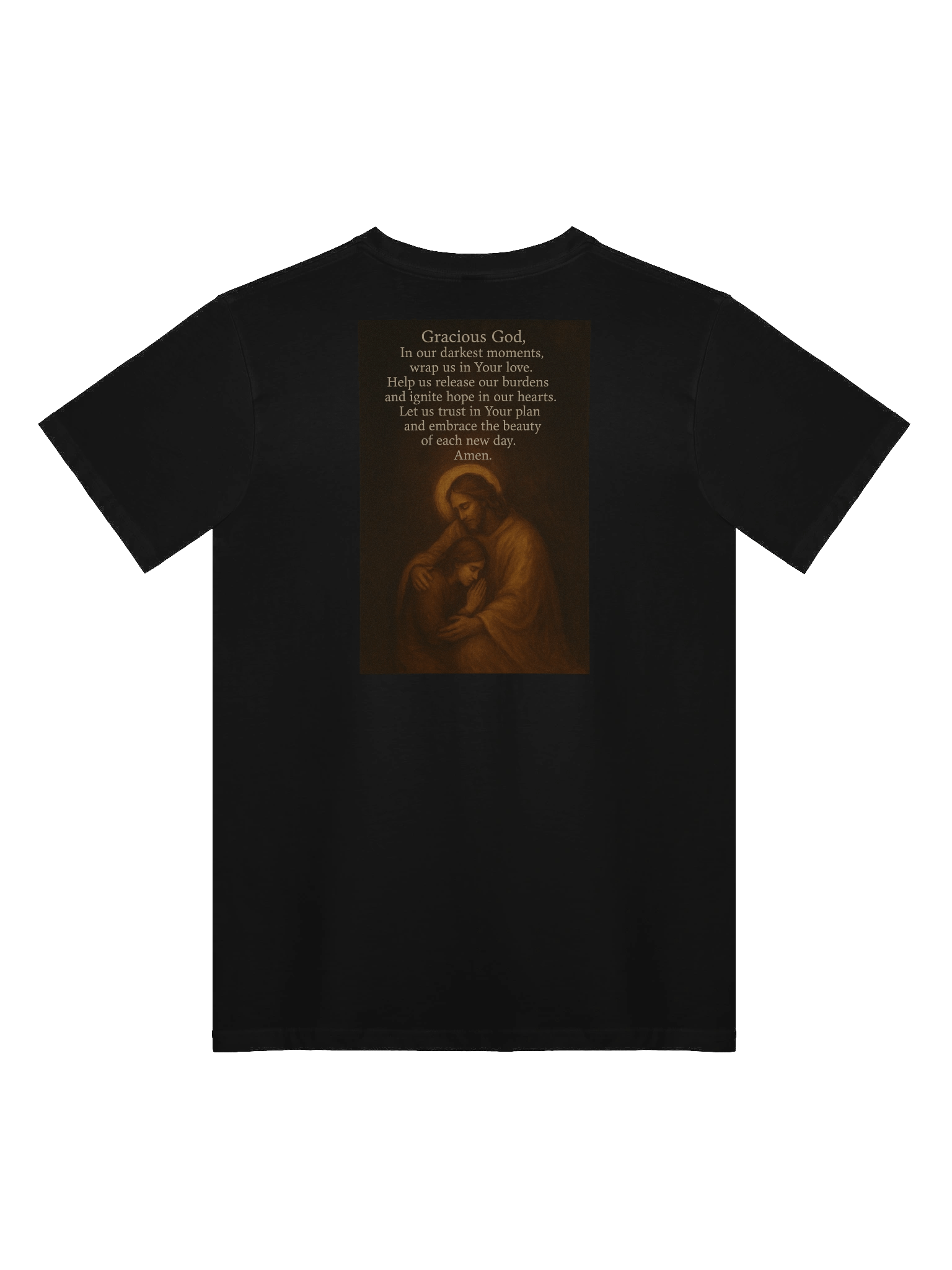 Darkest Moment Prayer shirt with image product image (2)