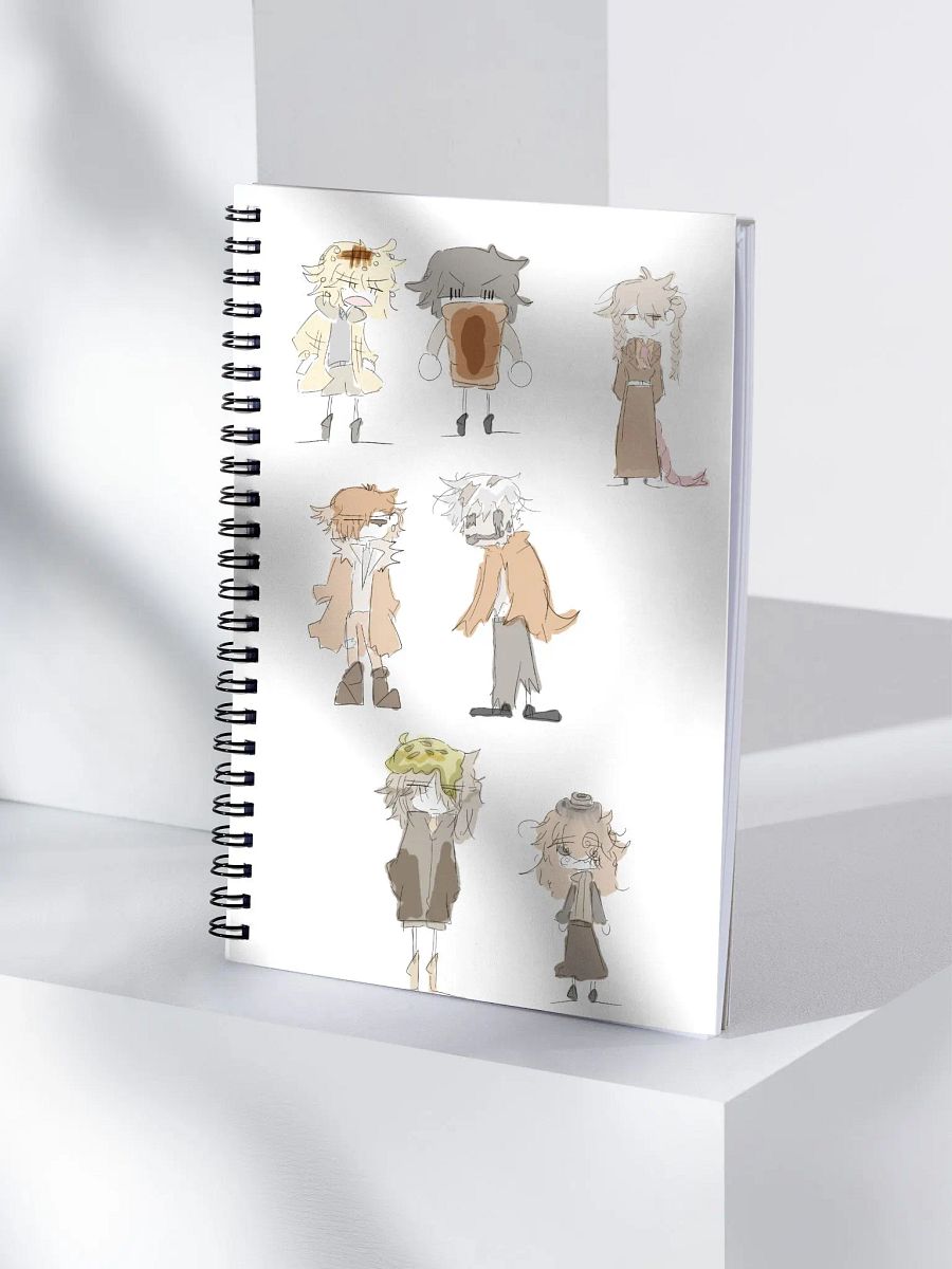365!! daily character dictionary note book bread product image (4)