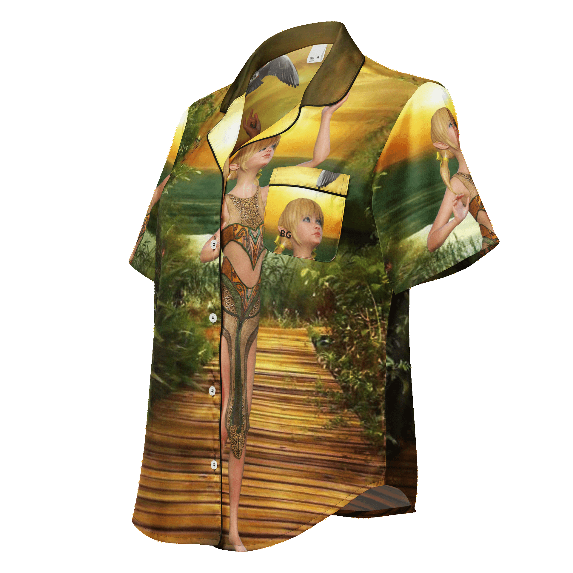 'Elven Stories - The Night of Your Return' Pyjama Top product image (1)