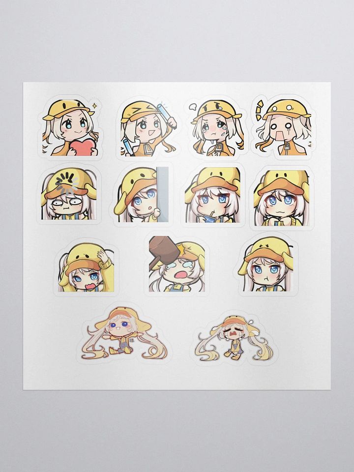 Ahirune Mei Sticker Sheet! product image (1)