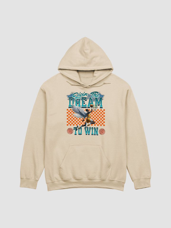 Livin The Dream To Win Basketball Winged Dunker Classic Hoodie product image (1)