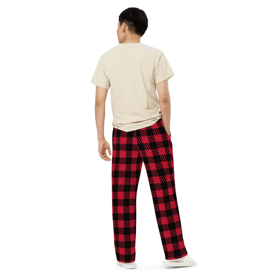 Blank & Red Wide-Leg Pants product image (6)