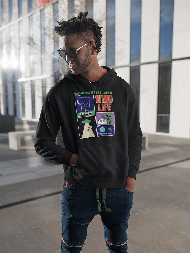 Wind Alien Invasion Hoodie product image (1)