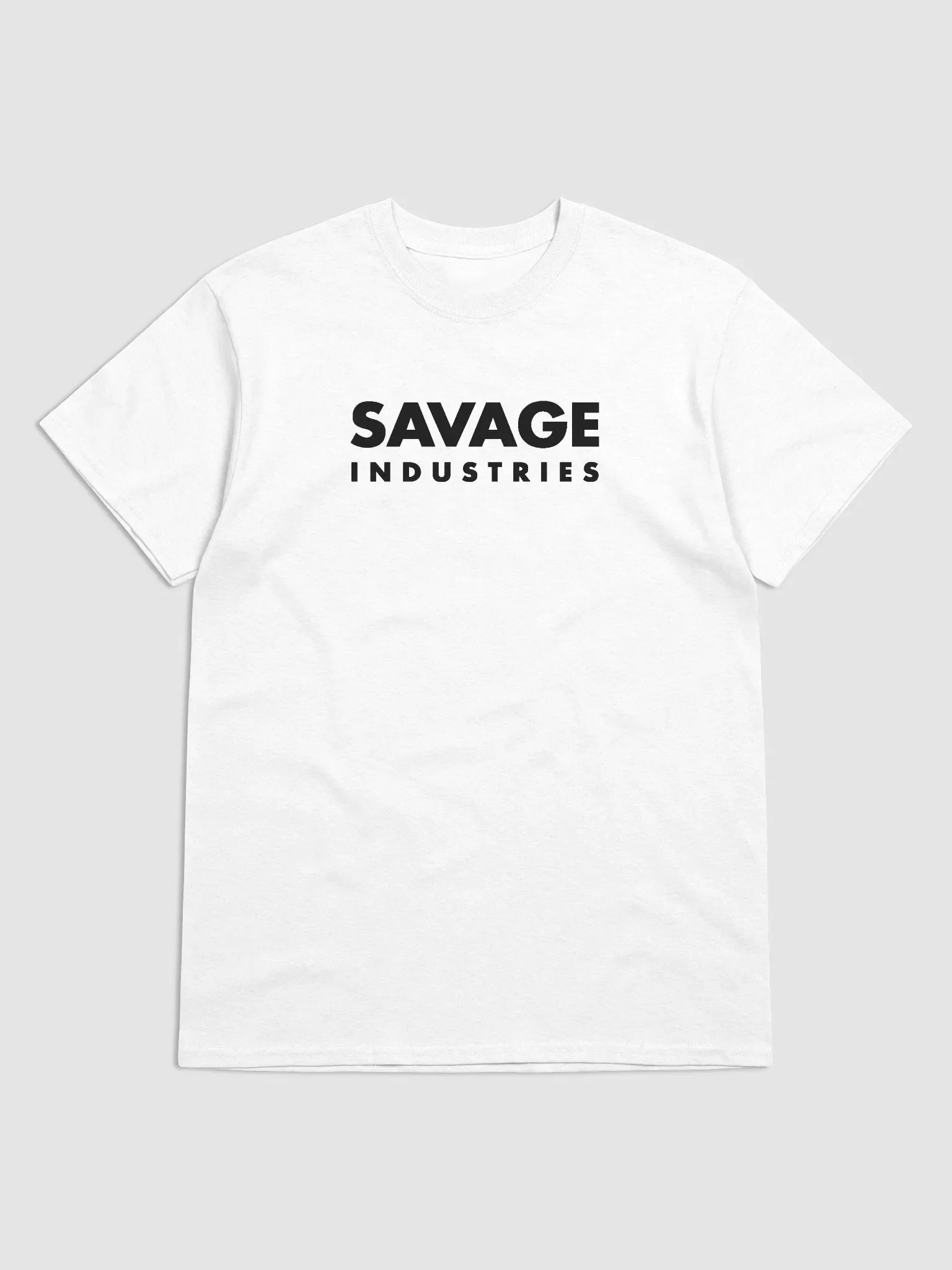 Savage Industries (White) (Classic Tee) product image (1)