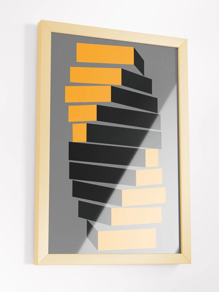 Orange & Black spiral product image (9)