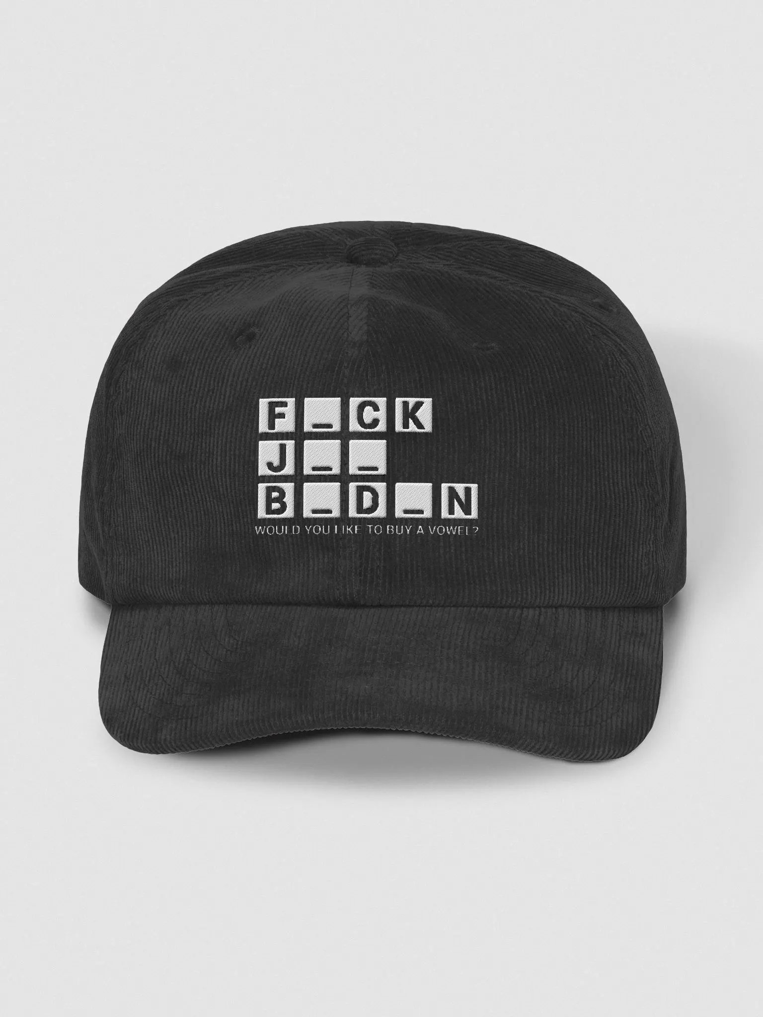 F**CK JOE - Corduroy Dad Hat Embroidered product image (1)