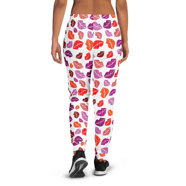 Vibrant Colorful Lips Women's Joggers product image (1)