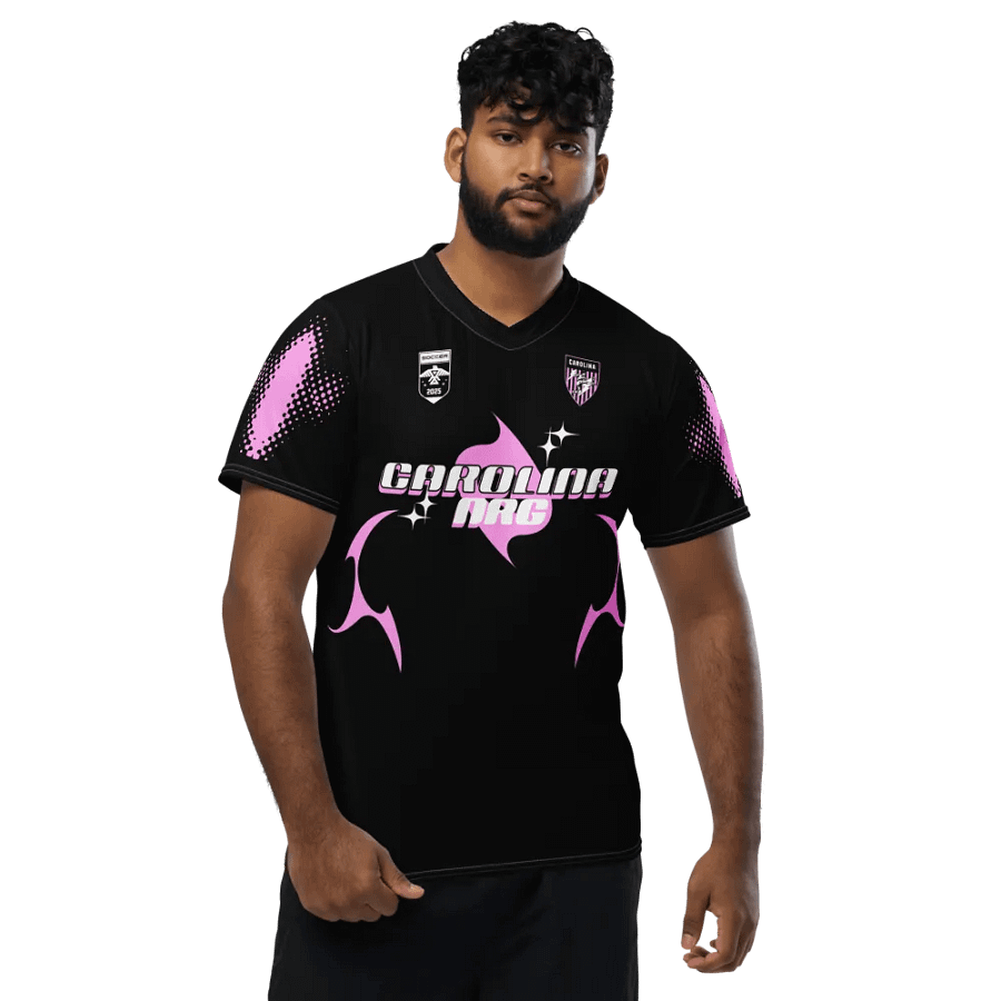 NRG Show Soccer Jersey (Black/Pink) product image (1)