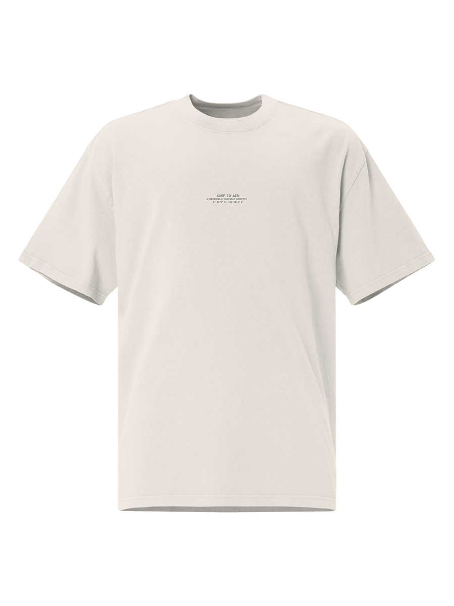 Ascend | Oversized Tee (Bone) product image (2)