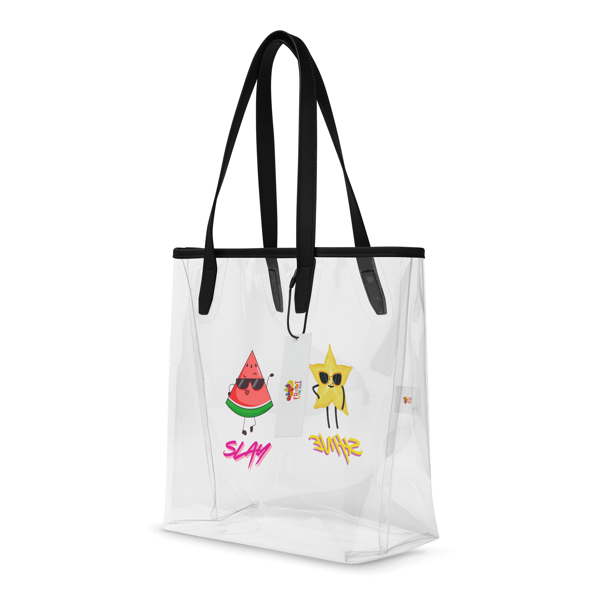 Slay and Shine Clear Tote Bag product image (1)