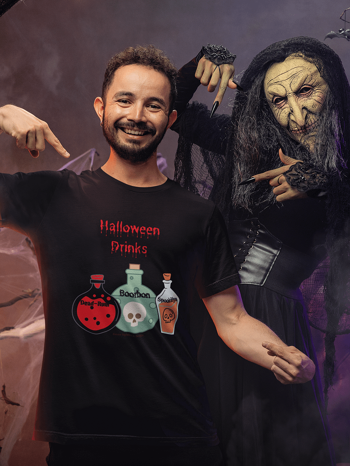 Halloween Drinks Spooky T-Shirt product image (1)
