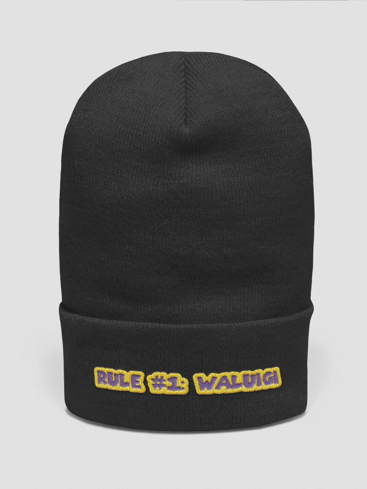 Rule #1 Waluigi Beanie product image (2)