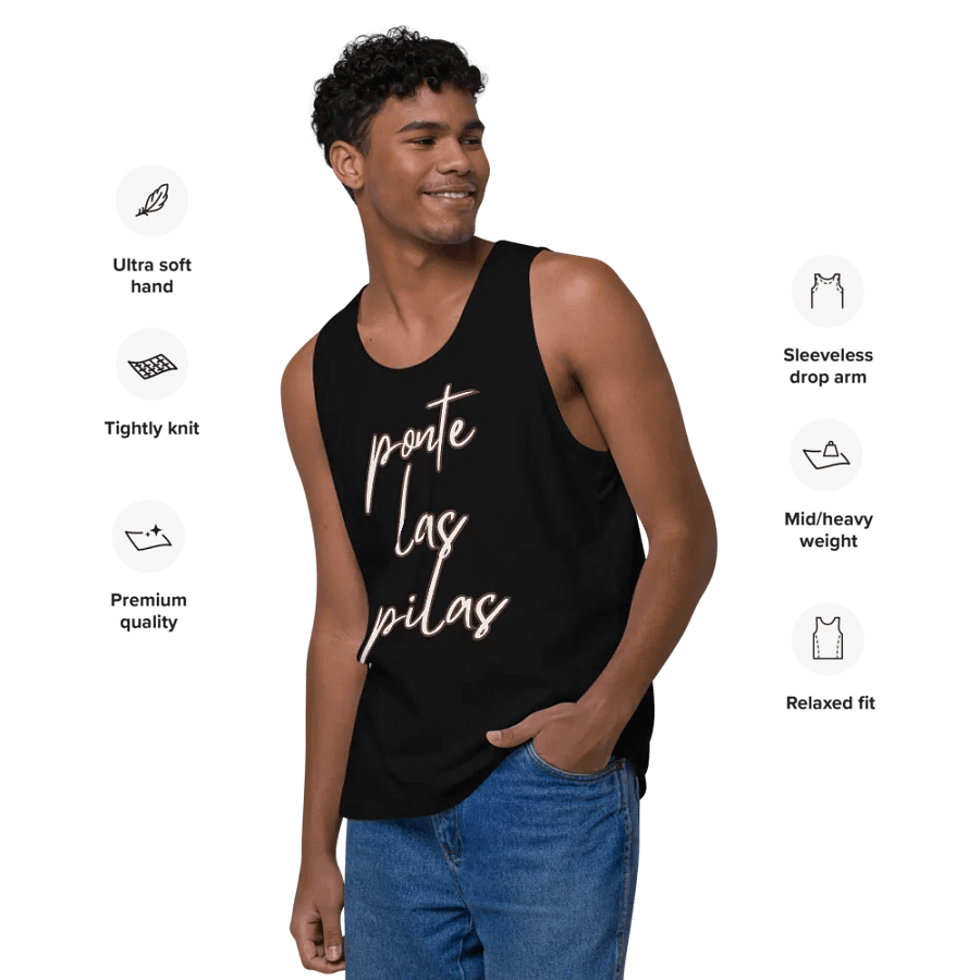 Ponte las pilas premium tank product image (12)