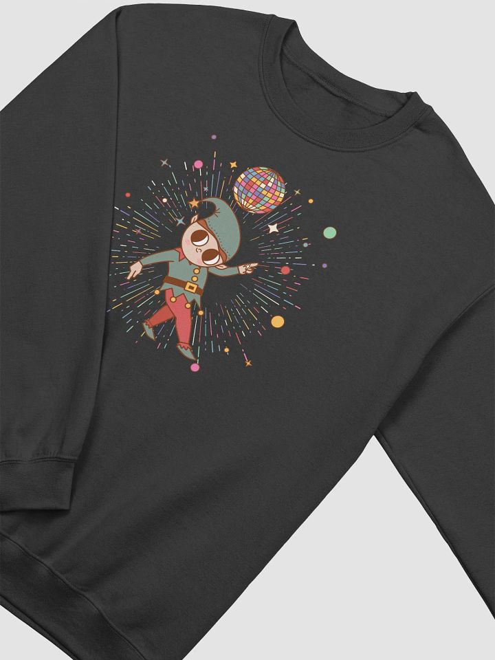 Dancing Christmas Elf Sweatshirt 3383 product image (2)