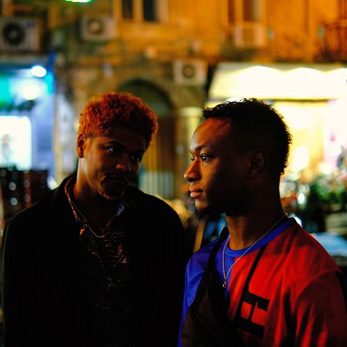 Rome and Fernando on the streets of Napoli, Italy in the upcoming GUAP (2025) premiering May 16 on @heretv 🇮🇹