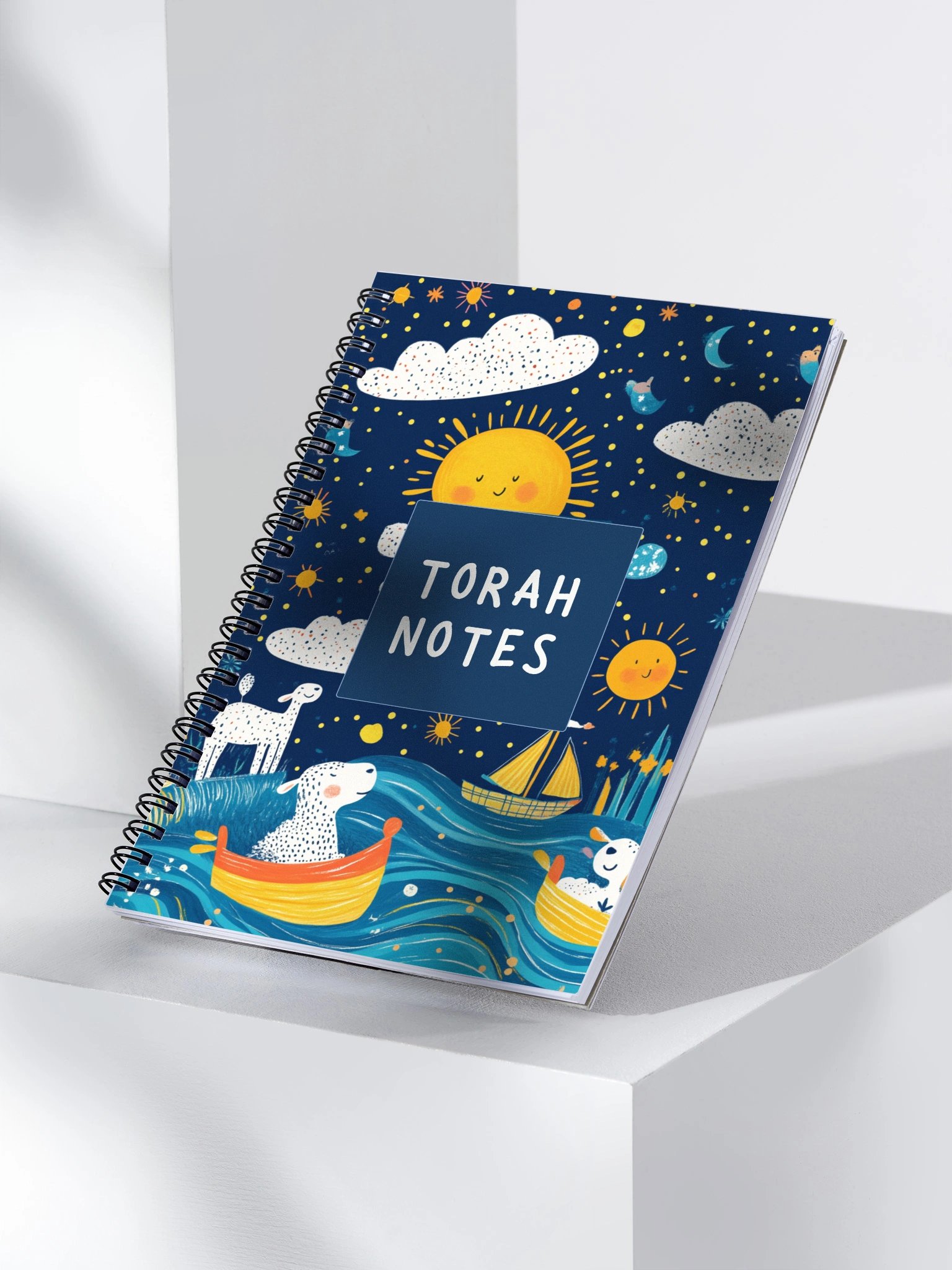 Celestial Torah Notes Spiral Notebook product image (3)