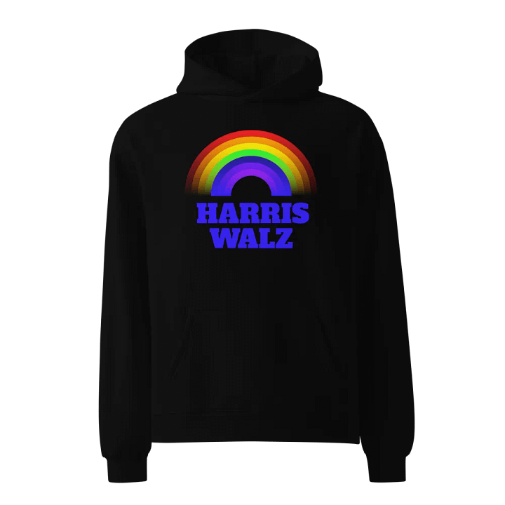 Rainbow Harris Walz Hoodie product image (1)
