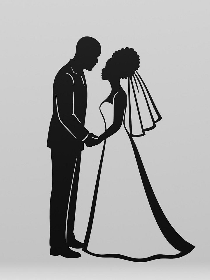 Wedding Couple 3 - Cake Topper product image (1)