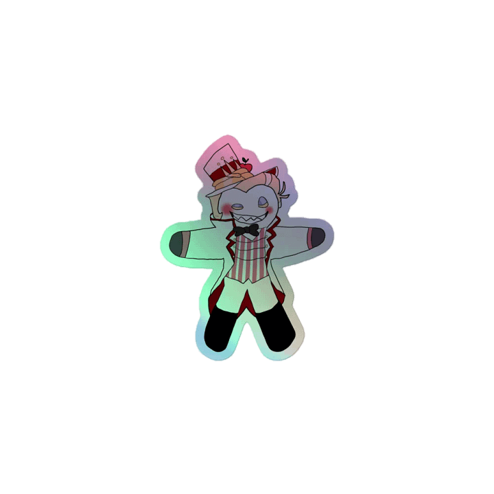Gingerbread Lucifer Holo Sticker product image (1)