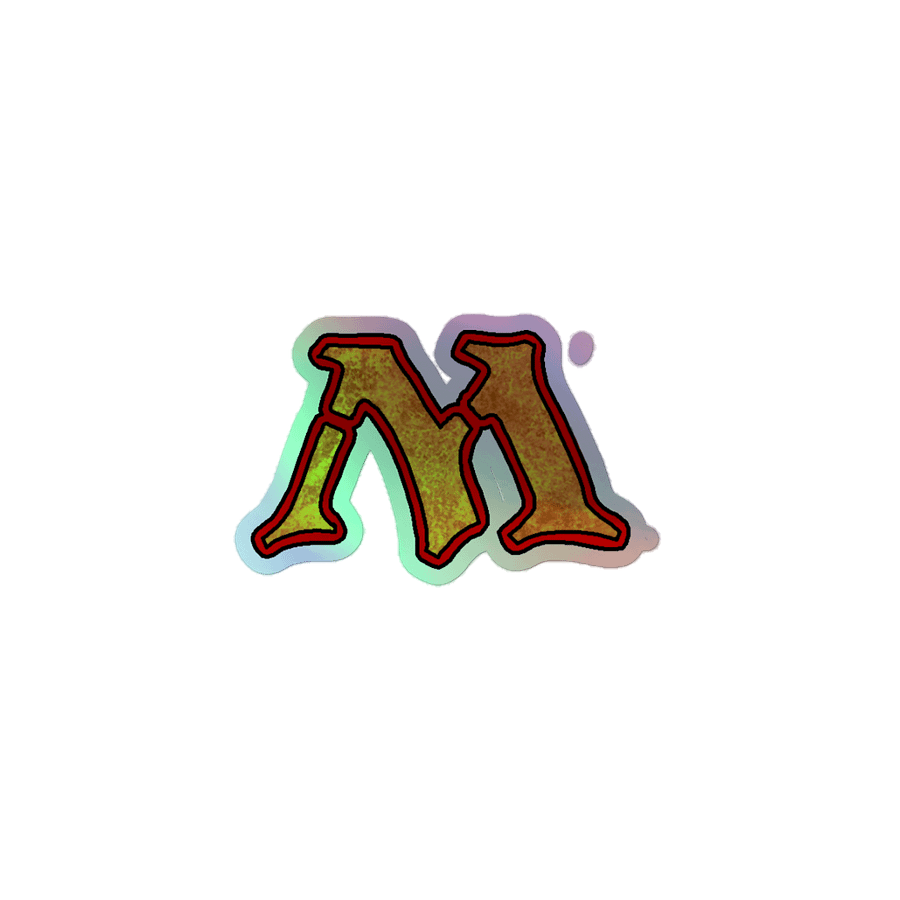 Zeros MTG Gold Monogram Holographic Sticker Set product image (1)