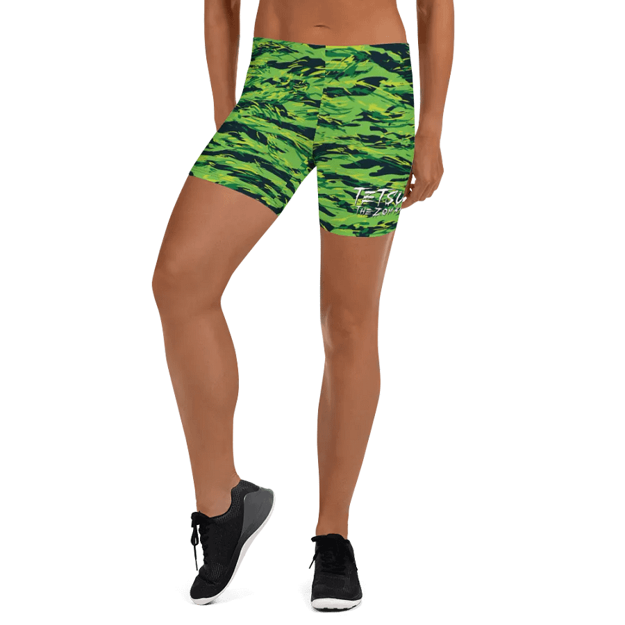 Green Camo Bike Shorts product image (7)