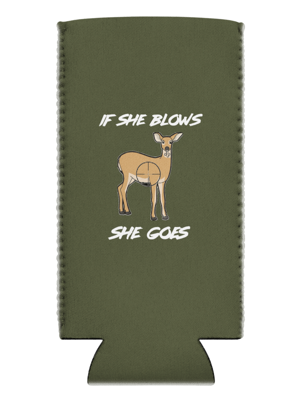 If She Blows She Goes Koozie product image (9)