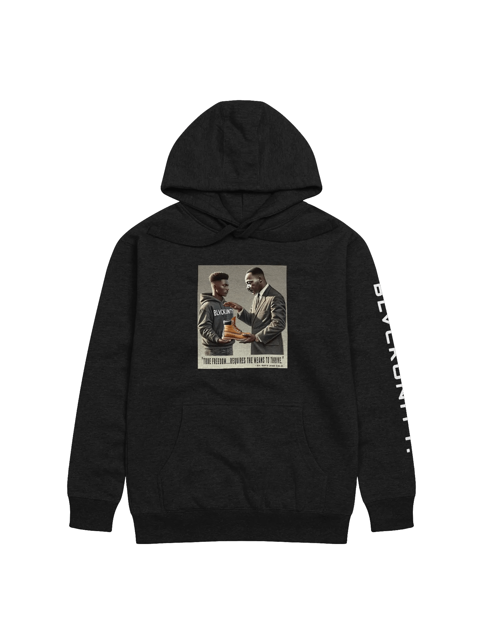 BLVCKUNITY. "True Freedom" Hoodie – Honoring the Legacy, Empowering the Future product image (1)