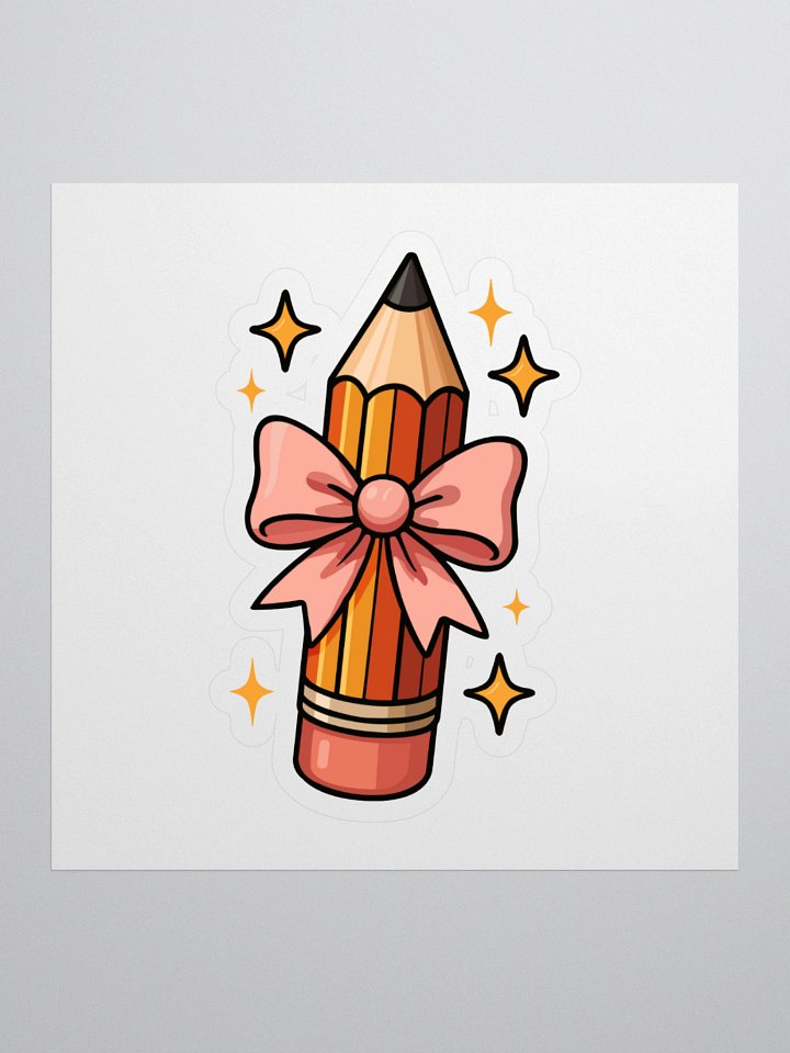 Pencil with Coquette Bow product image (1)