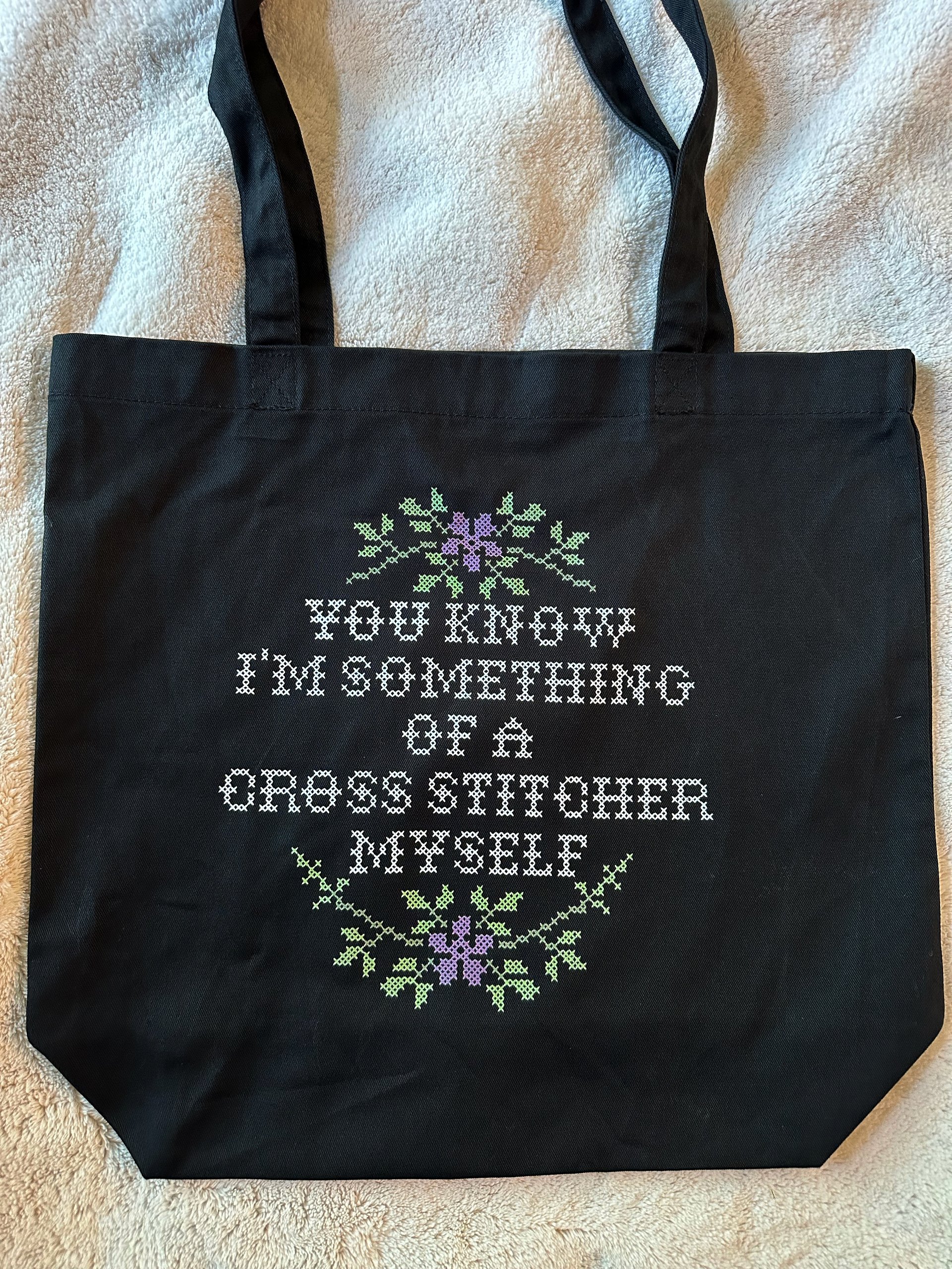 Something of a Stitcher Myself - Tote Bag product image (1)