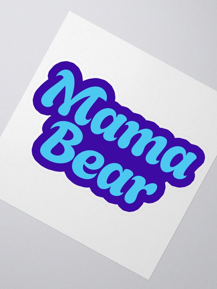 "Mama Bear" Kiss Cut Stickers product image (5)
