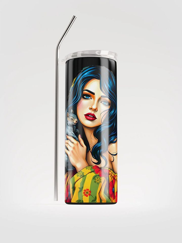 Floral Fantasy Stainless Steel Tumbler product image (1)