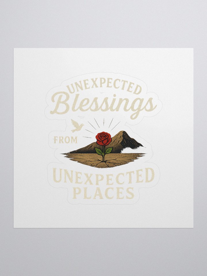 Unexpected Blessings Kiss Cut Stickers product image (1)