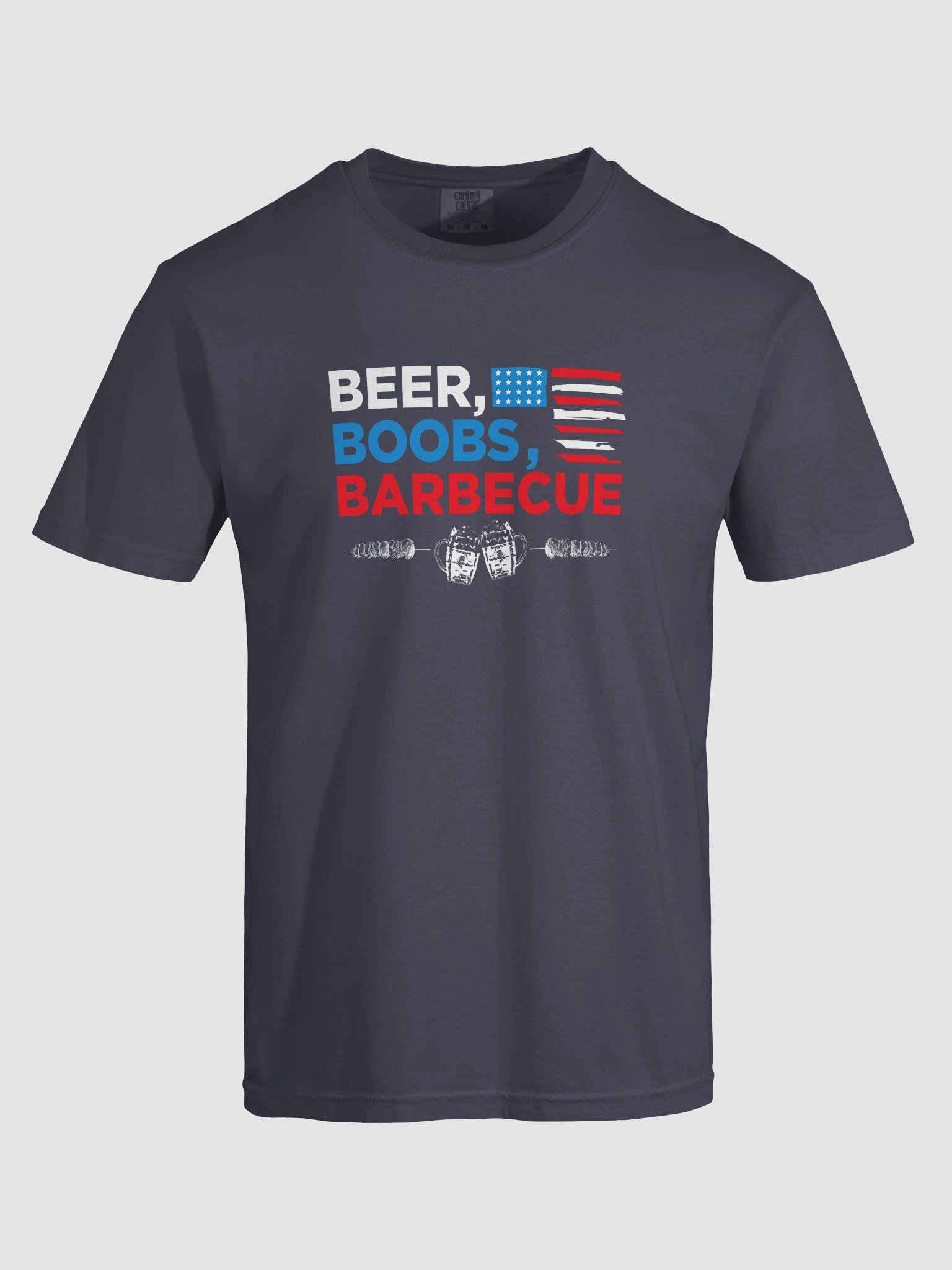 Beer, Boobs, Barbecue Tee product image (31)