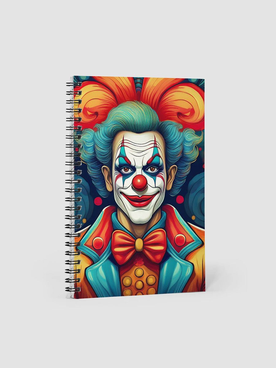 Spiral Notebook male vice clown product image (1)