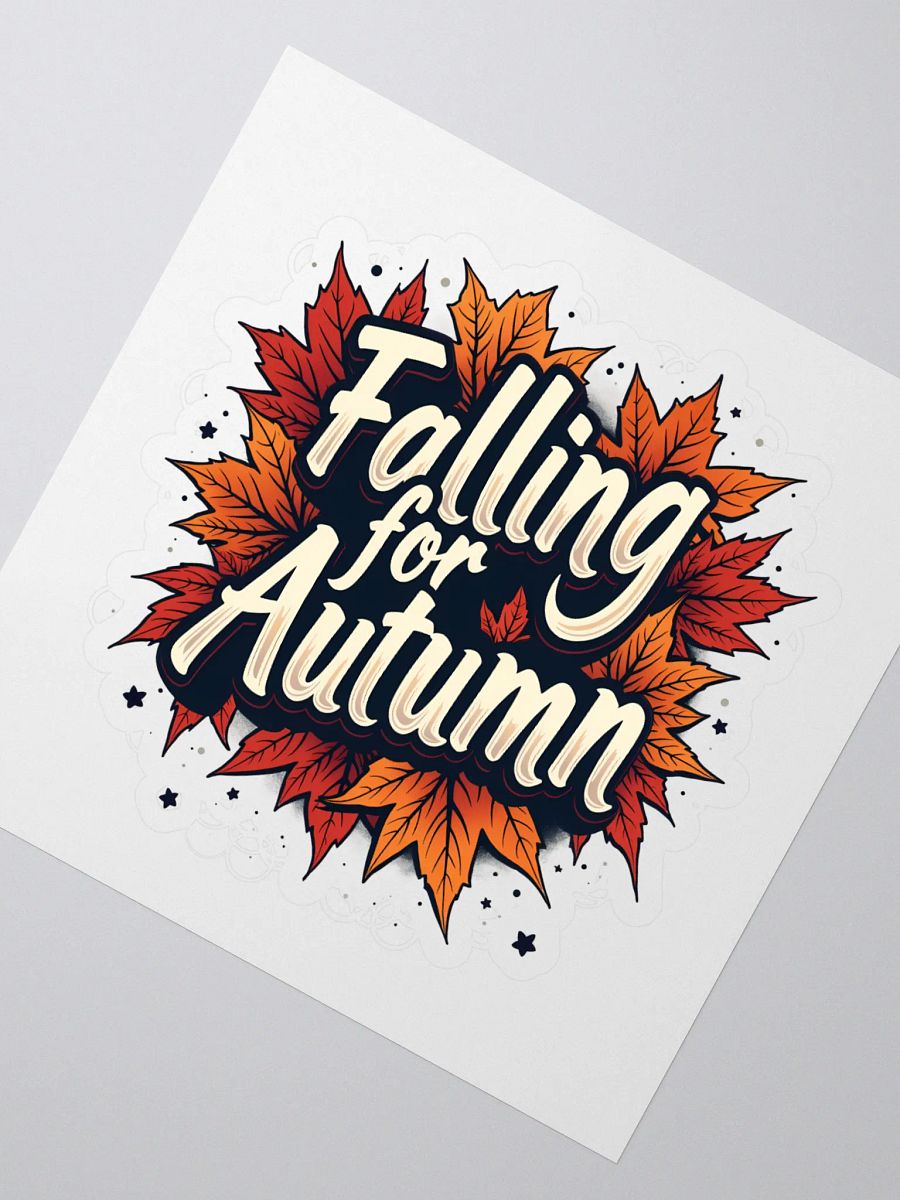Autumn Bliss Kiss Cut Stickers product image (2)