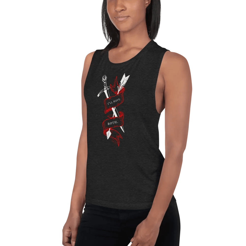 I'll Have Both Flowy Muscle Tank product image (2)