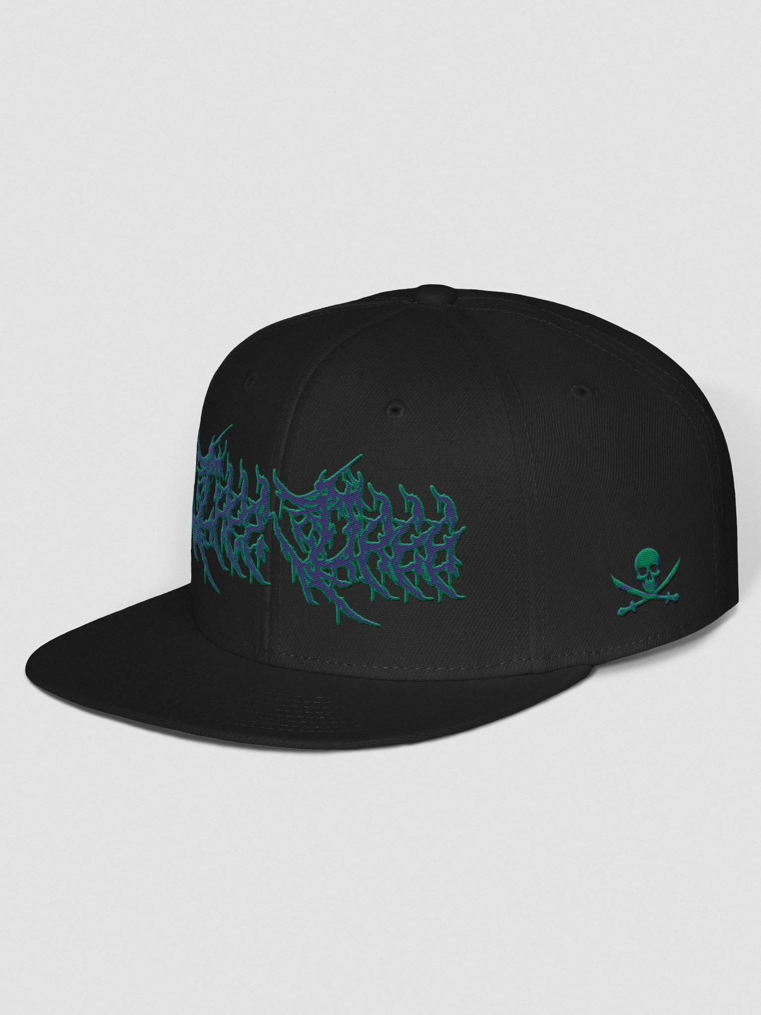 Capt Dreg Emote Snapback Hat product image (6)